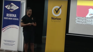 Jarryd Hayne Stands Helplessly As High Schoolers Accidentally See A Whole Bunch Of Porn<em></em>